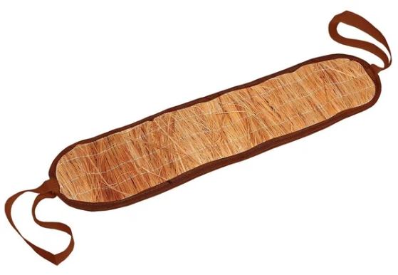 Мочалка лыковая с русками 43*11*0,4см 